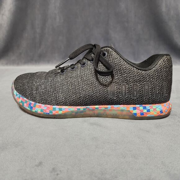 Nobull Superfabric Pixel Trainer CrossFit Gym Shoes Black Men's 7 Women's 8.5 - Picture 6 of 11